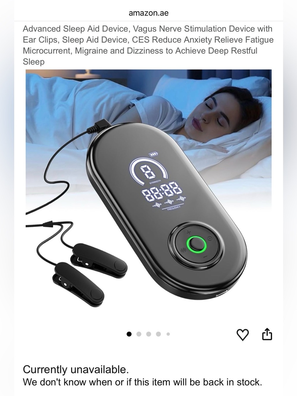 Vagus Nerve Sleep Device